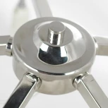 Подвесная люстра Lussole Clovis LSP-8744 (220V, на цепи, свеча, IP21)