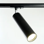 Светильник трековый однофазный Feron AL194 48541 GU10, черный (220V, круглые)