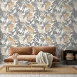 Обои виниловые Grandeco Jungle Fever JF 3601 10,05 x 0,53 м