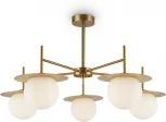 Потолочная люстра на штанге Freya Camelia FR5202PL-05BS (220V, шар)