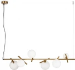 Подвесной светильник Freya Blossom FR5259PL-06BS (220V, на тросе, шарики)