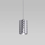 Подвесной светильник Eurosvet Bonaldo 50247/1 LED хром (220V, на проводе, круглые)