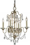 Подвесная люстра Gianna FE-GIANNA4 Feiss (220V, на цепи, свеча)