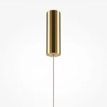 Подвесной светильник Maytoni Golden Cage MOD216PL-L10G3K (LED, 220V, на проводе, шарики)