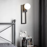 Настенный светильник (бра) Sian 1S ImperiumLoft Sian01 (168763-26) (LED, 220V, шар)