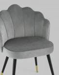 Стул Stool Group Камилла велюр серый УТ000005430