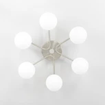 Потолочная люстра RGB с пультом управления Citilux Адам Смарт CL228A161 (LED, 220V, умный дом - Алиса, шарики)