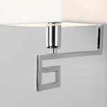 Бра Eurosvet Alma 60115/1 хром (220V, выключатель, куб)