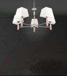 Подвесная люстра Wedo Light Brunate WD3623/5H-WT-CR-WT