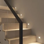 Подсветка ступеней лестницы встраиваемая Denkirs Helm DK1210-WH (LED, 220V, IP65)