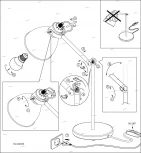 Офисная настольная лампа Eglo Priddy 49469 (220V, выключатель)