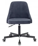 Кресло Бюрократ CH-340M темно-синий Light-27 крестовина металл