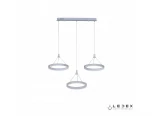 Подвесной светильник iLedex Libra D075-3 WH (220V, пульт управления, на тросе, кольцо)