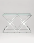 Консоль Stool Group ИНСИГНИЯ 120*40 серебро УТ000001501