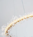 Подвесной светильник Kink Light Лаура 08242,36A (220V, на тросе, кольцо, круг)