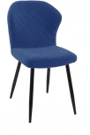 Стул 239М микровелюр Z20 синий, ножки черные Dikline 00-00063207