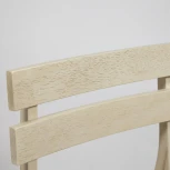 CT 8805 Стул Fes с мягким сиденьем античный белый (дерево гевея)