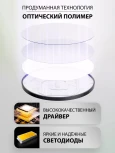 Потолочный светильник круглый светодиодный 30W, черный Natali Kovaltseva Plain LED LAMPS 81114/4C (220V, круглые)