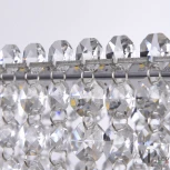 Подвесная люстра светодиодная APL LED Sicilia SH505.0.60.A.Ni.4000 (220V, хрусталь, на тросе)