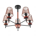 Потолочная люстра на штанге MyFar Daniel MR1851-5C (220V)