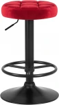 Табурет барный BRUNO BLACK (бордо велюр (MJ9-43))