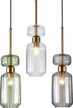 Подвесной светильник Escada Подвесной светильник Escada Gloss 1141/3S CL/GN/SM 3x60 E14, металл/стекло, античная медь (220V, на проводе)