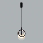 Подвесной светильник Odeon Light Mercury 5422/17L черный/металл/алебастр LED 17W 3000K (220V, на проводе)