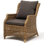 "Неаполь" плетеный стул из искусственного ротанга, цвет соломенный 4SIS арт.УТ-00006748