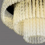 Потолочная люстра Lumion Spirals 6576/11CR черный/прозрачный/металл/стекло G9 11*20W 220V