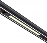 Трековый светильник для низковольтного шинопровода Novotech Flum 359509 черный LED 10W 48V 3000K