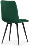 Стул Notta на металлокаркасе Чилли К зеленый / черный 502065