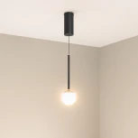 Подвесной светильник LED SP-BEADS-HANG-T-R100-8W Warm3000 (BK-GD, 180 deg, 230V) (Arlight, IP20 Металл) 036519
