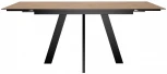 Стол DikLine DM120 Дуб галифакс,опоры черные