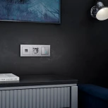 Рамка на 3 поста Hammer (серебряный) Werkel W0032406 (a052520)