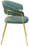 Стул Turin мятный с золотыми ножками Bradex Home FR 0912