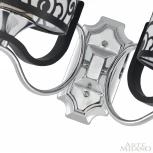Бра Arte Milano Florentia-4957 304957/2W Bk/Ni (220V)