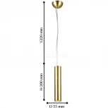 Подвесной светильник Favourite Pendenti 1965-1P (LED, 220V, на тросе)