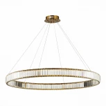 Подвесная люстра ST Luce Tivoli SL1622.313.01 (LED, 220V, хрусталь, на тросе, кольцо)