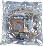 Светодиодная гибкая герметичная лента Neon 15 м. Neon ULS-N11-2835-120LED/m-8mm-IP67-DC24V-10W/m-15M-6500K катушка в герметичной упаковке
