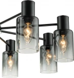 Потолочная люстра на штанге Diversity Escada 2120/8P E14*40W Black (220V)