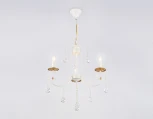 Подвесная люстра с хрусталем Ambrella Classic TR4915 (220V, подвески, на цепи, подсвечник, свеча)