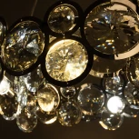 Подвесная люстра Arte Lamp Sarah A1062SP-6CC (220V, хрусталь, на тросе, круглые)