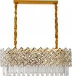 Подвесная люстра Zortes Dia ZRS.01277.12 (220V, хрусталь, на цепи, IP21)