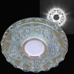 Встраиваемый точечный светильник Reluce 62060-9.0-001PL MR16+LED5W CL+RNB (220V, круглые)