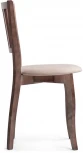 Деревянный стул Woodville Айра бежевый / орех 528931
