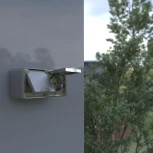 Розетка влагозащ. с зазем. с защит. крышкой и шторками Gallant (серебряный) Werkel W5071206 (a052775)