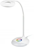 Офисная настольная лампа RGB Uniel TLD-535 White/LED/250Lm/5500K/Dimmer (220V, диммер, сенсорный выключатель)