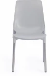 Обеденный стул Tetchair GENIUS (Металл,Пластик/Серый,Хром) 19113