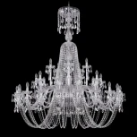 Подвесная люстра Bohemia 1402 1402/20+10+5/530/XL-165/Ni