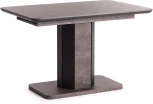 Стол обеденный SKAT ЛДСП/МДФ, 120-160х80х75 см, Оникс/Графит Tetchair 18956